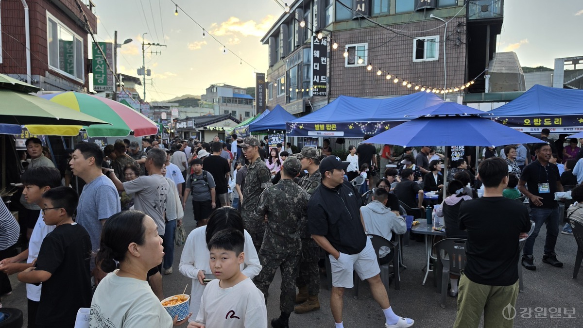 "얼마 만에 시끌벅적한지!" 사창리 골목 상권에 다시 피어난 웃음꽃