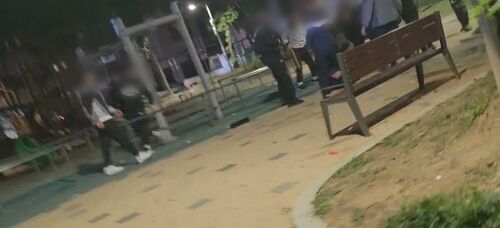 평택 포승읍 한밤중 흉흉... 외국인 10여 명 쇠파이프 집단 난투극